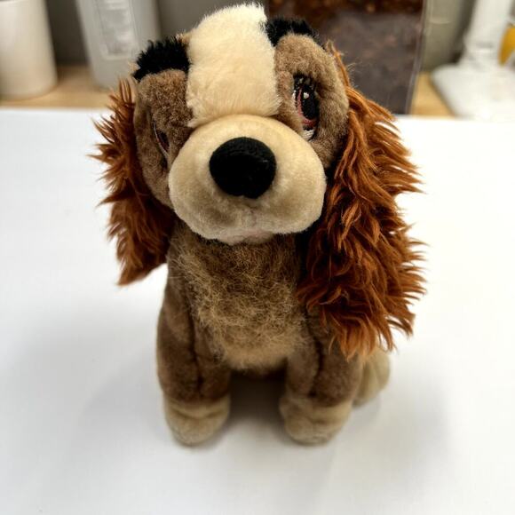 Vintage Disney Lady And The Tramp Lady Plush, Stuffed Animal 8" - Picture 3 of 8